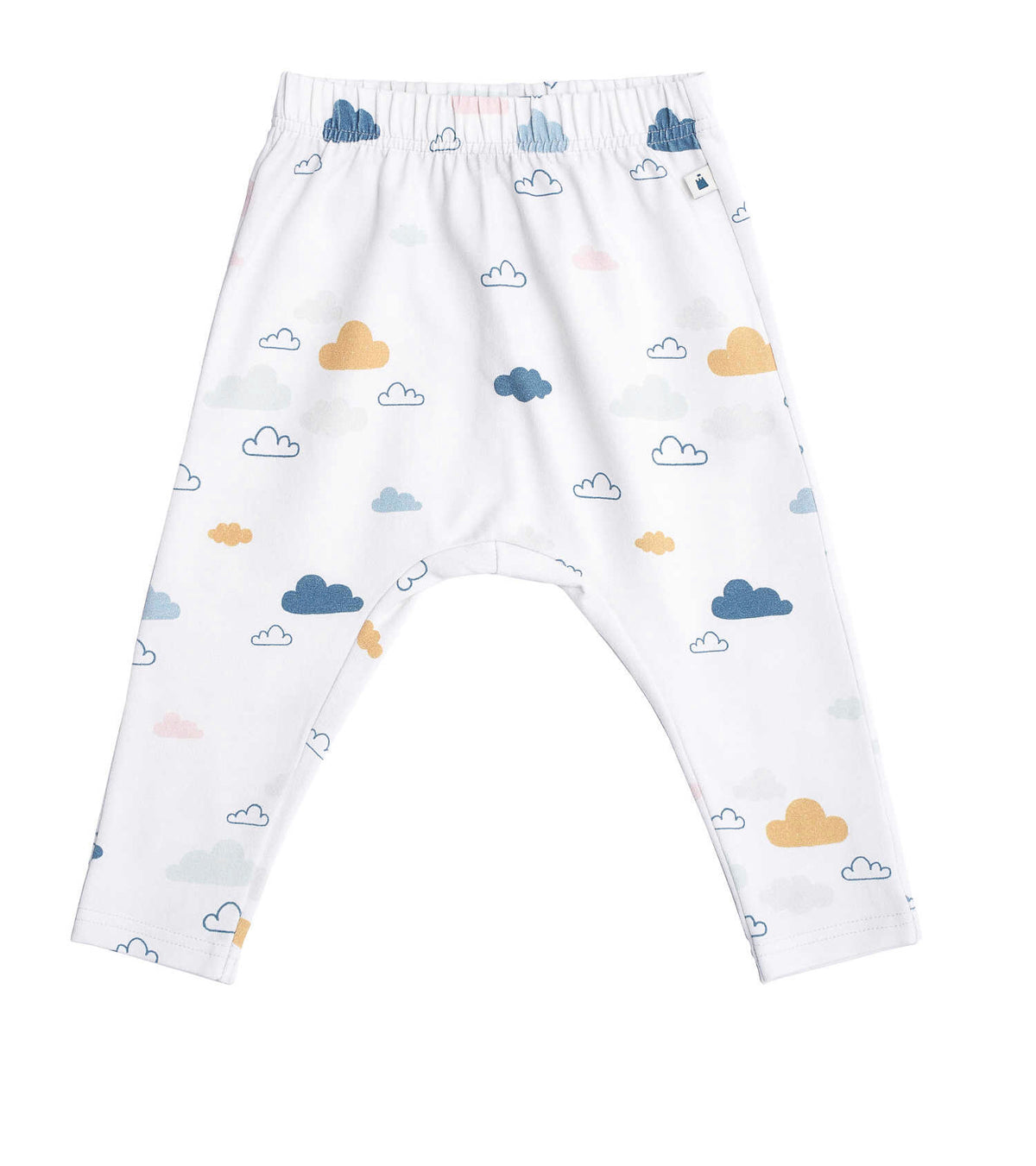Cloud Print Organic Cotton Leggings