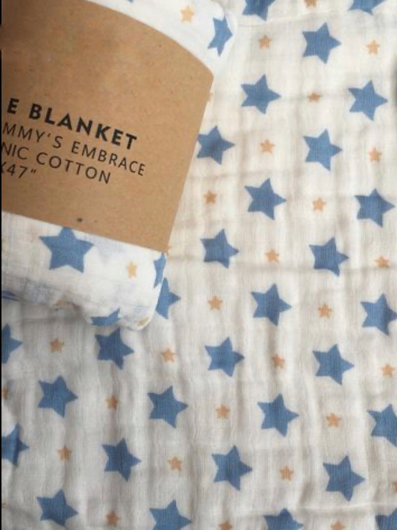 Star Print Swaddle