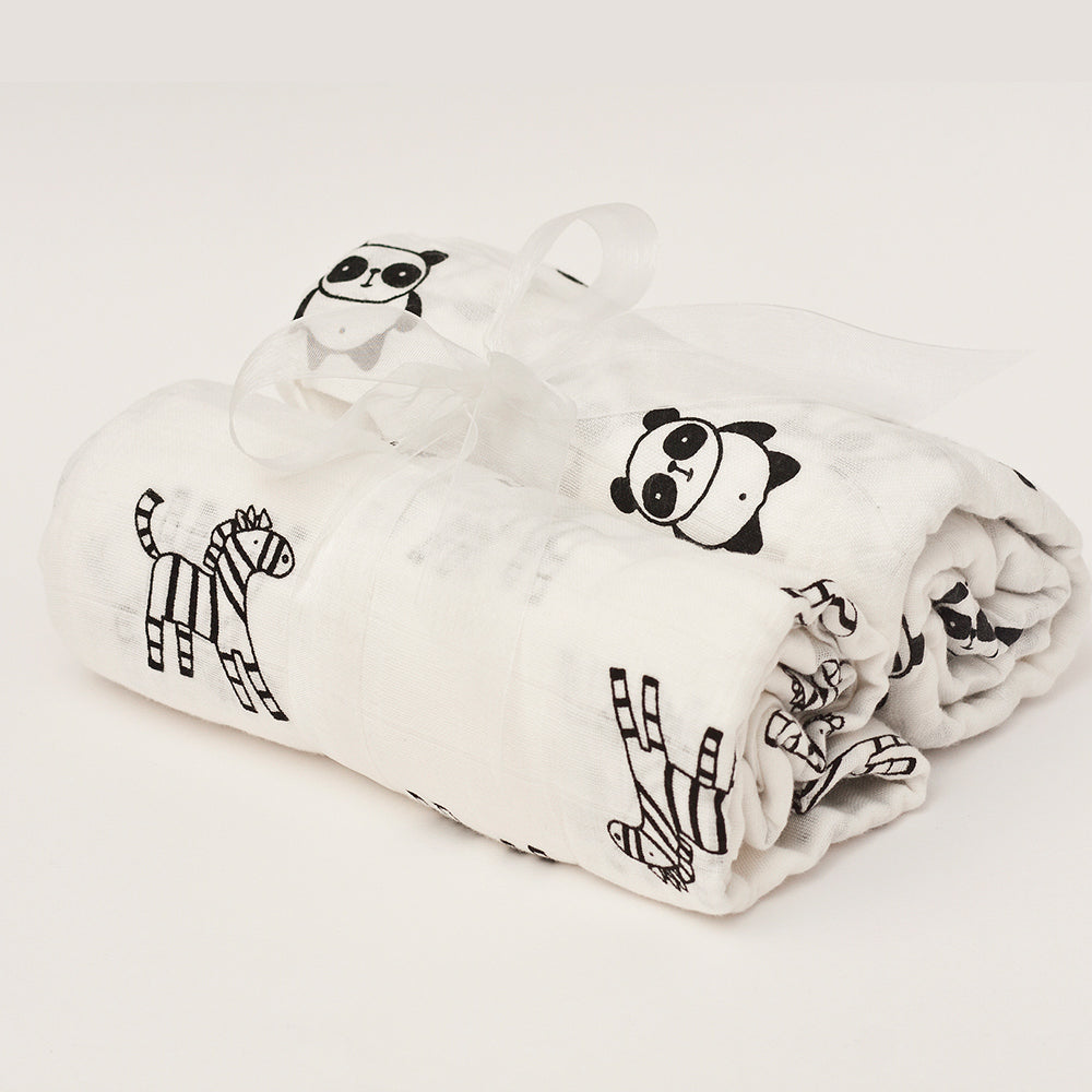 Zebra Swaddle Blanket