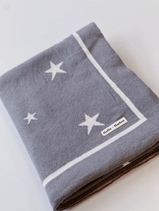 Knitted Blanket (Stars)