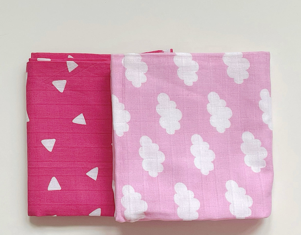 Muslin set | cloud print
