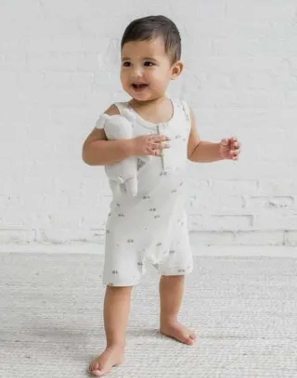 Organic Baby Nike Romper - Bicycle