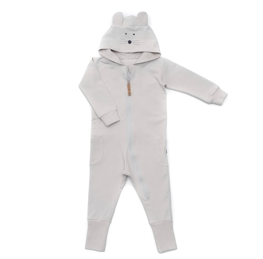 Hooded Onsie, Lunar Rock