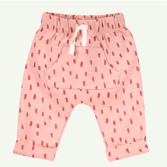 Pink Dash Print Legging