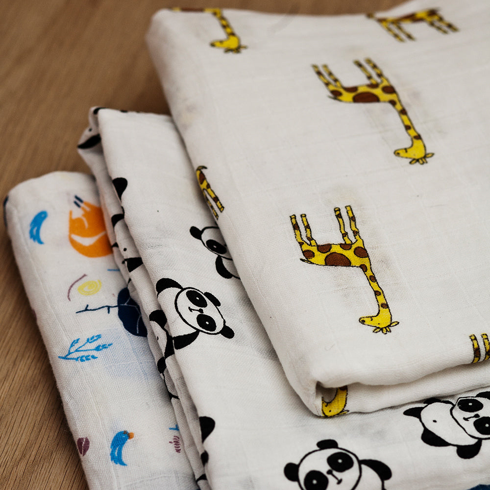 Giraffe Swaddle Blanket